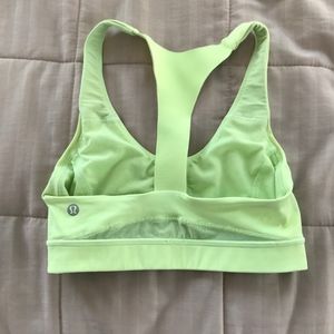 lululemon athletica Lime Green Sports Bra